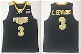 Purdue 3 Carsen Edwards Black College Basketball Jersey,baseball caps,new era cap wholesale,wholesale hats